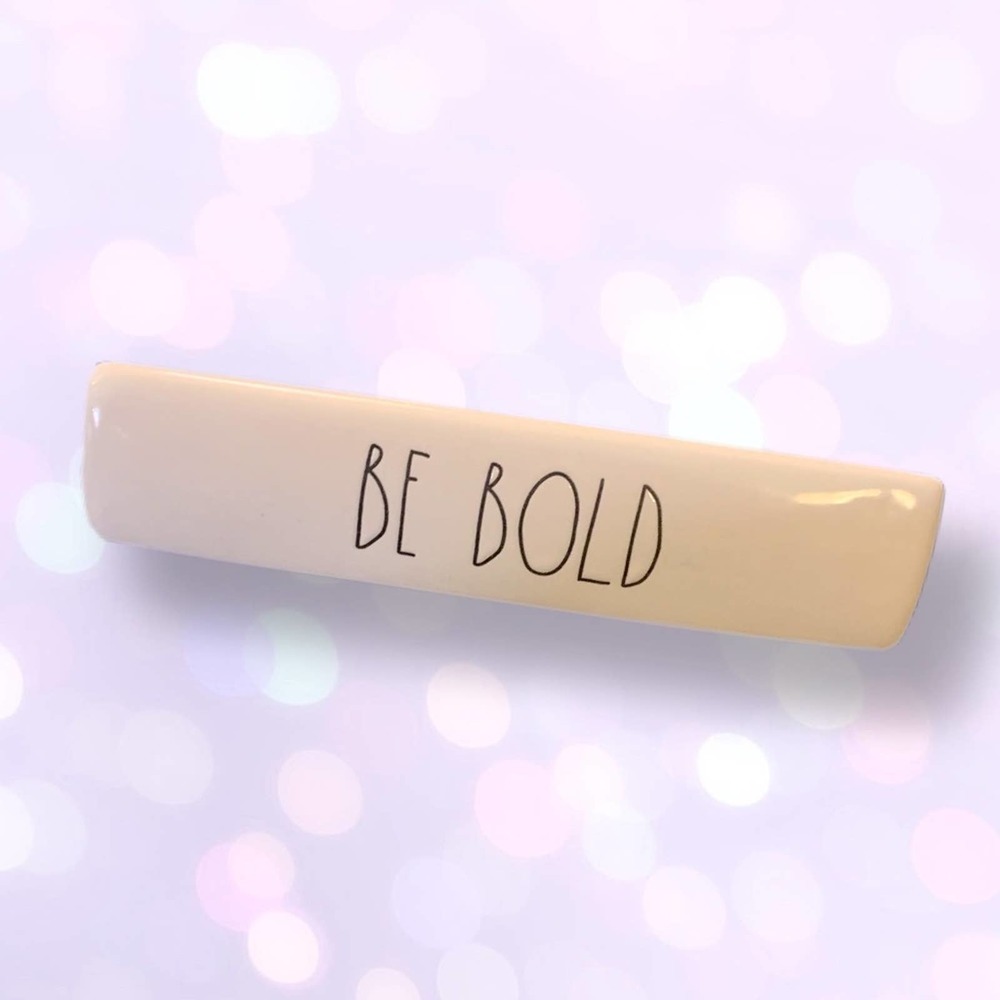 RAE DUNN “BE BOLD” paper weight